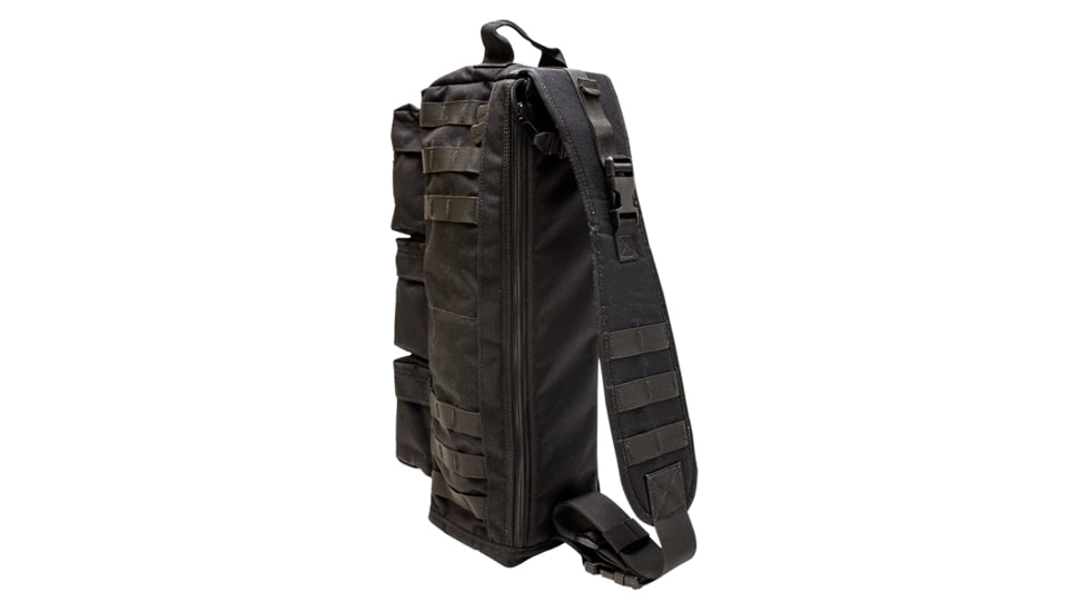 S.O.Tech Survival Single-Strap Go Bag, Black SGB-NP-BLK