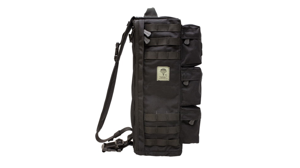 S.O.Tech Survival Single-Strap Go Bag, Black SGB-NP-BLK