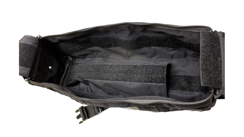 S.O.Tech Survival Single-Strap Go Bag, Black SGB-NP-BLK