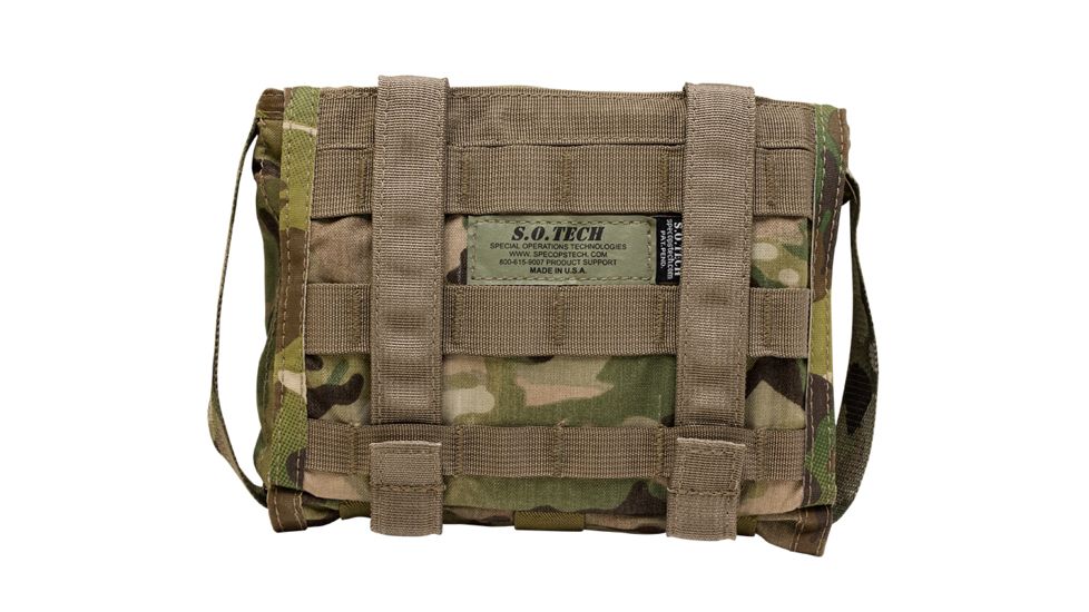 S.O.Tech Viper Flat Individual First Aid Kit, IFAK, Pouch, Multicam VFIFAK-MC