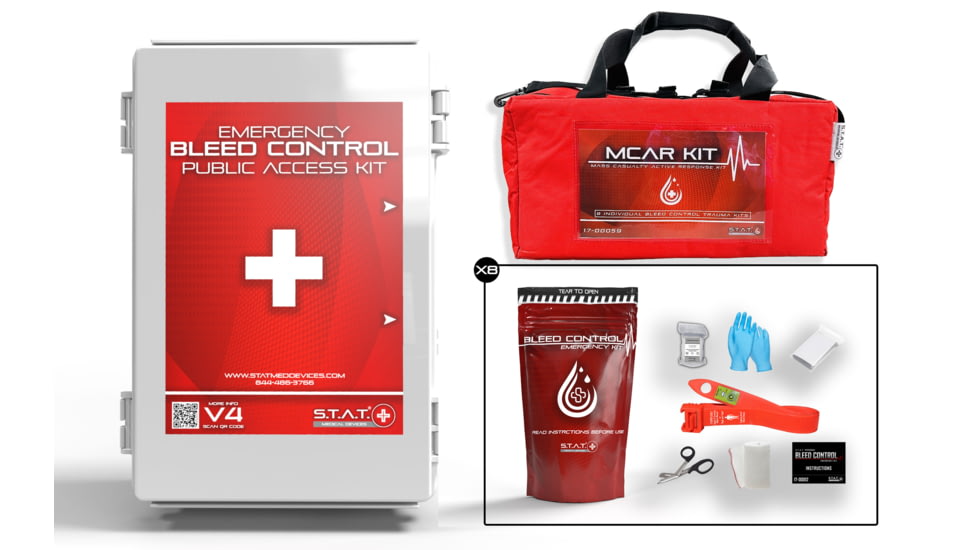 S.T.A.T. Medical Devices MCAR Kit w/ Enclosure STAT, 17-00059