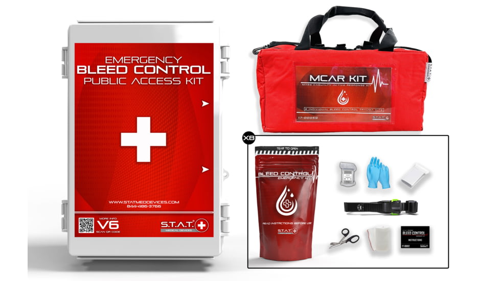 S.T.A.T. Medical Devices MCAR Kit w/ Enclosure X-Force, 17-00058