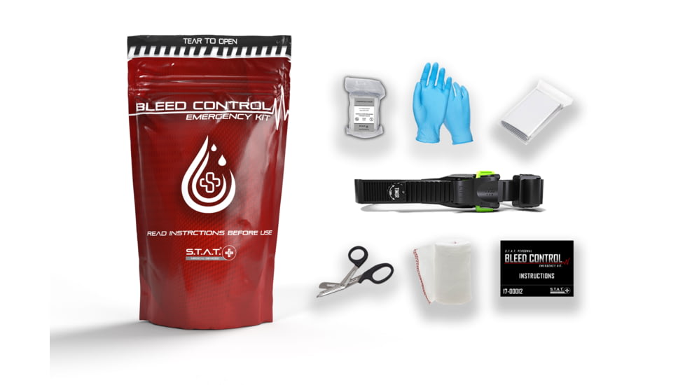 S.T.A.T. Medical Devices Public Access Bleed Control Kit w/ Enclosure X-Force, 17-00044