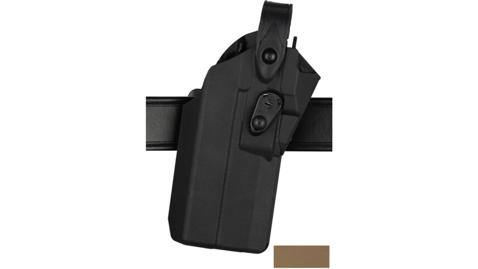 Safariland Model 7362rds - 7ts Als/sls Hi-ride Duty Holster, Fde Brown - 7362RDS-68325-551