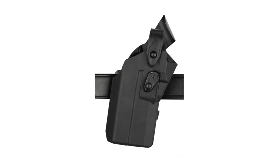 Safariland 7362RDS 7TS ALS/SLS Hi-Ride Duty Holster, Glock 19, Streamlight TLR-7, Left, Black, 1333508