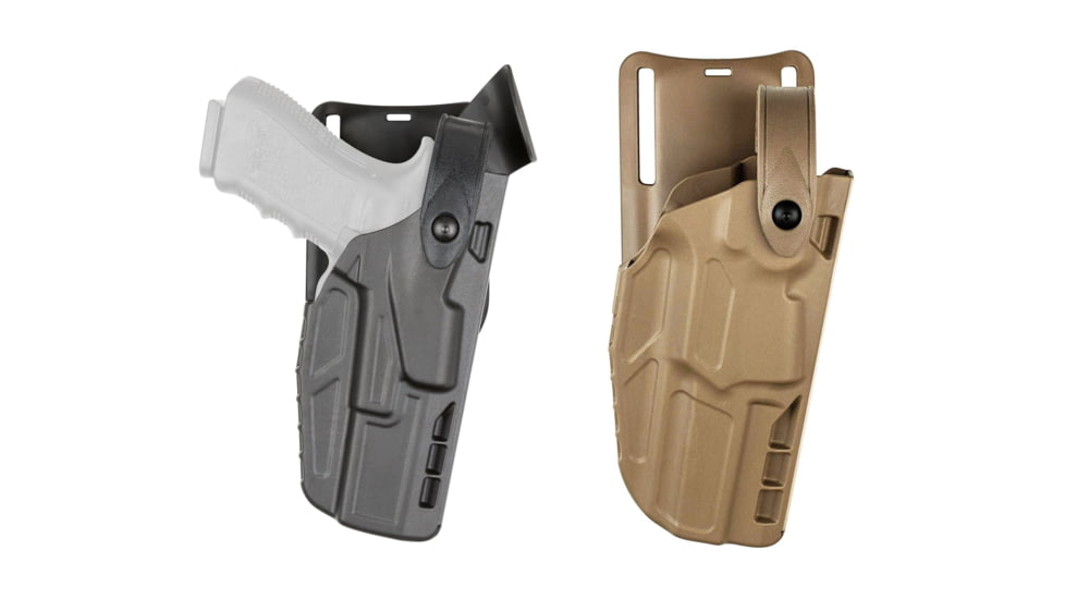 Safariland Model 7ts 7395rds Als Low-ride Level I Retention Duty Holster, Black, FDE Brown, Plain Black