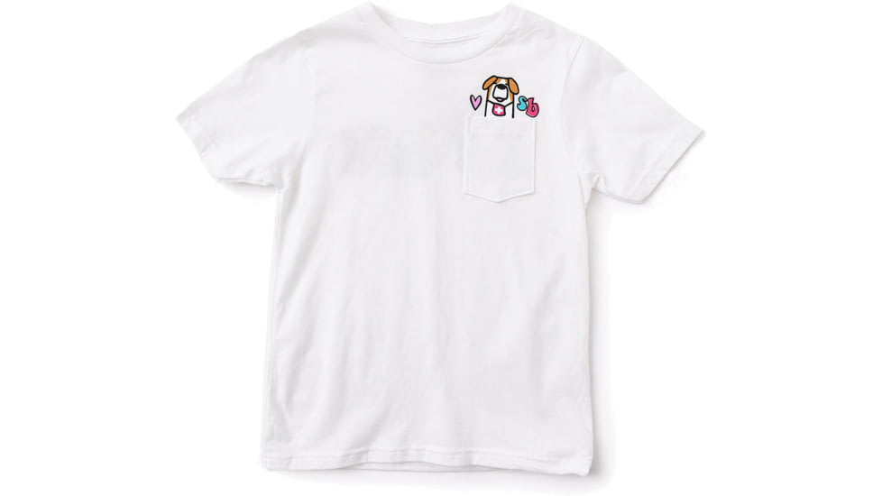 Saint Bernard Girls Pocket Tee - Womens, girls-pocket-tee