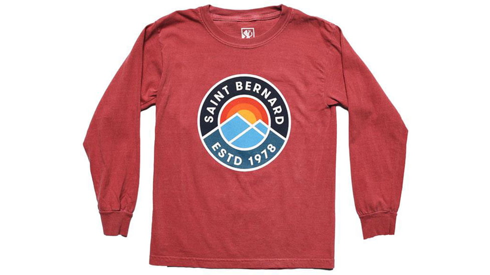Saint Bernard Long Sleeve Circle Mountain Tee - Girls, kidsg-sl-circle-mo-tee