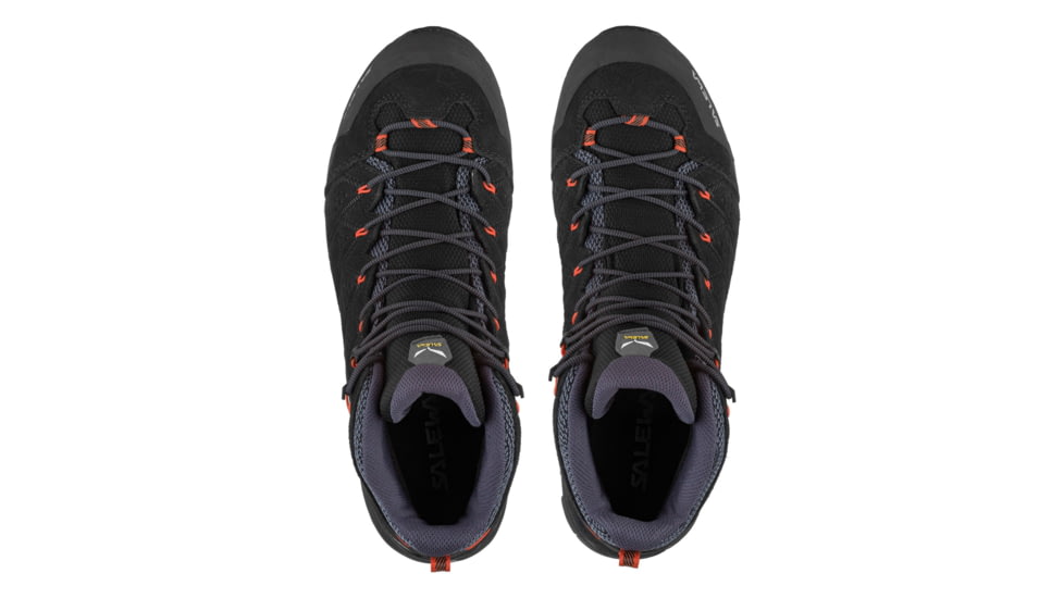 Salewa Alp Mate Mid WP Hiking Boots - Mens, Black Out/Fluo Orange, 12.5, 00-0000061384-996-12.5