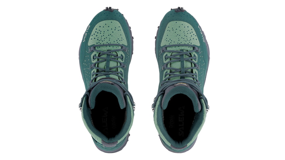 Salewa Alpenrose 2 Mid GTX Hiking Boots - Womens, Atlantic Deep/Feld Green, 6, 00-0000061374-8540-6