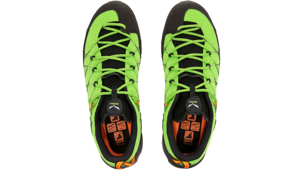 Salewa Wildfire 2 Approach Shoes - Mens, Pale Frog/Black, 8, 00-0000061404-5660-8