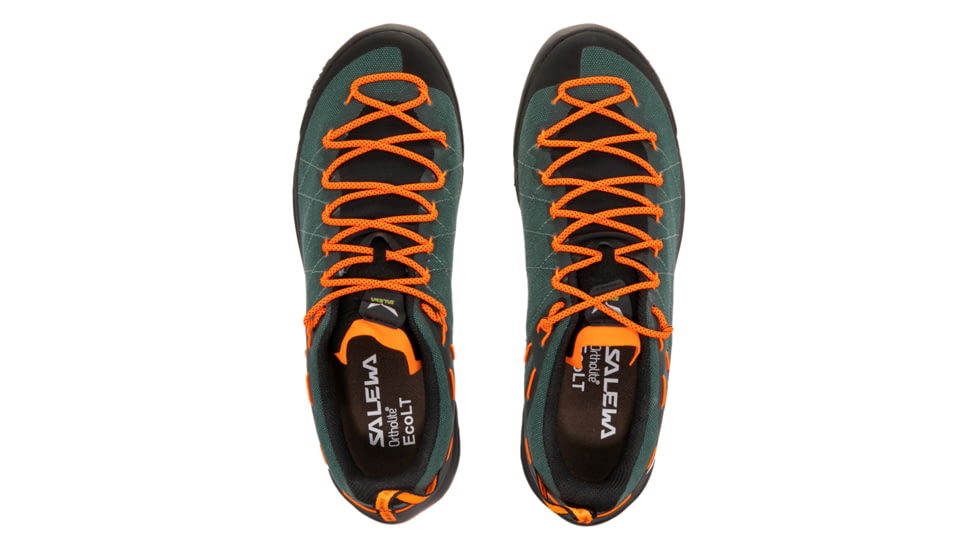 Salewa Wildfire Canvas Hiking Shoes - Mens, Raw Green/Black, 14, 00-0000061406-5331-14