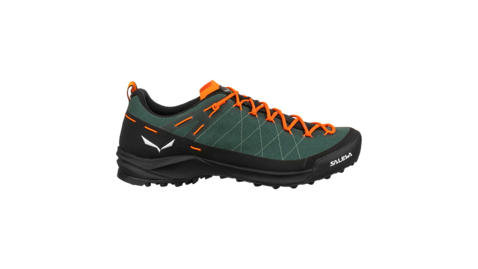 Salewa Wildfire Canvas Hiking Shoes - Mens, Raw Green/Black, 14, 00-0000061406-5331-14