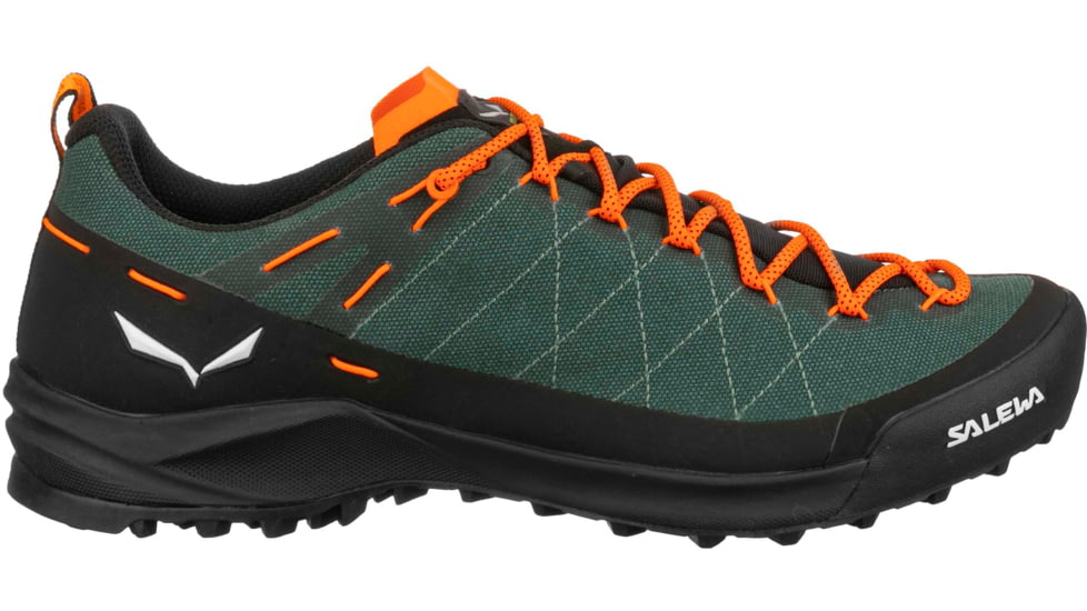 Salewa Wildfire Canvas Hiking Shoes - Mens, Raw Green/Black, 8, 00-0000061406-5331-8