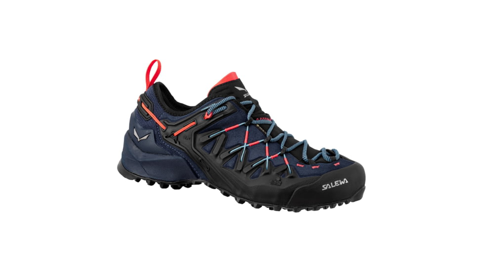 Salewa Wildfire Edge GTX Climbing Shoes - Womens, Navy Blazer/Black, 8, 00-0000061376-3965-8