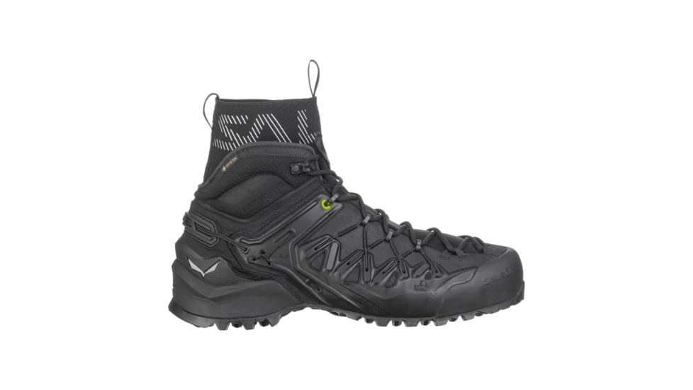 Salewa Wildfire Edge Mid GTX Climbing Shoes - Mens, Black/Black, 8, 00-0000061350-971-8
