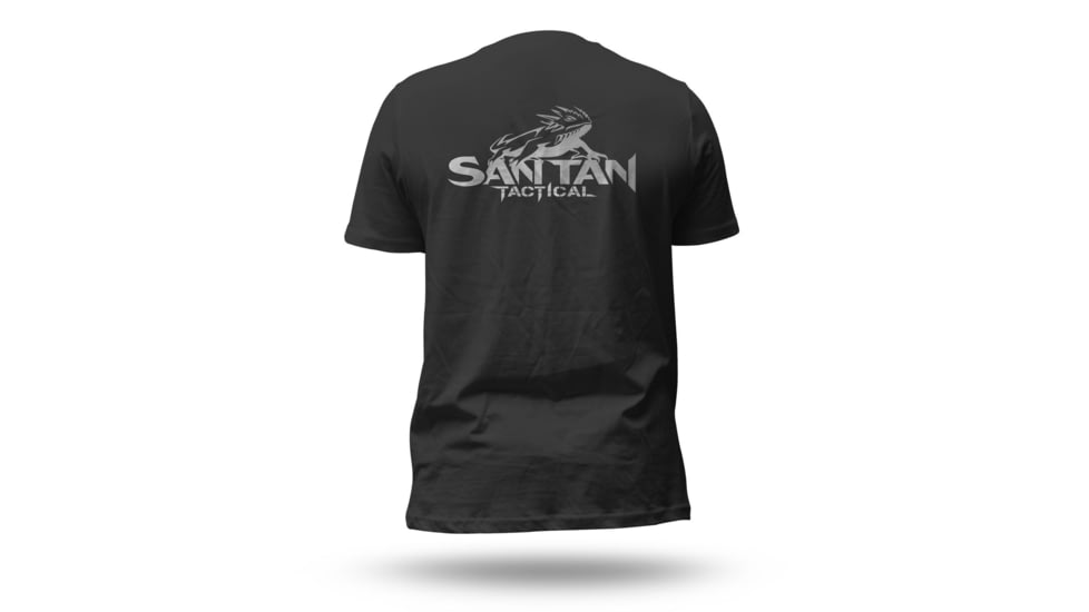 San Tan Tactical STT T-Shirt, Black/Grey, Extra Large, STT-TS1BLKXL
