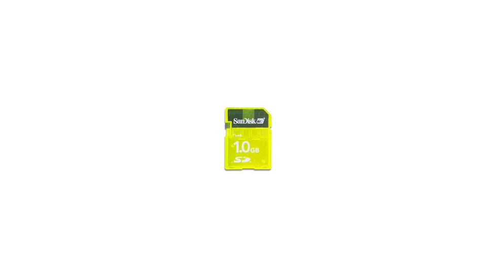 SanDisk 1GB Gaming Secure Digital Memory Card SDSDG1024A10