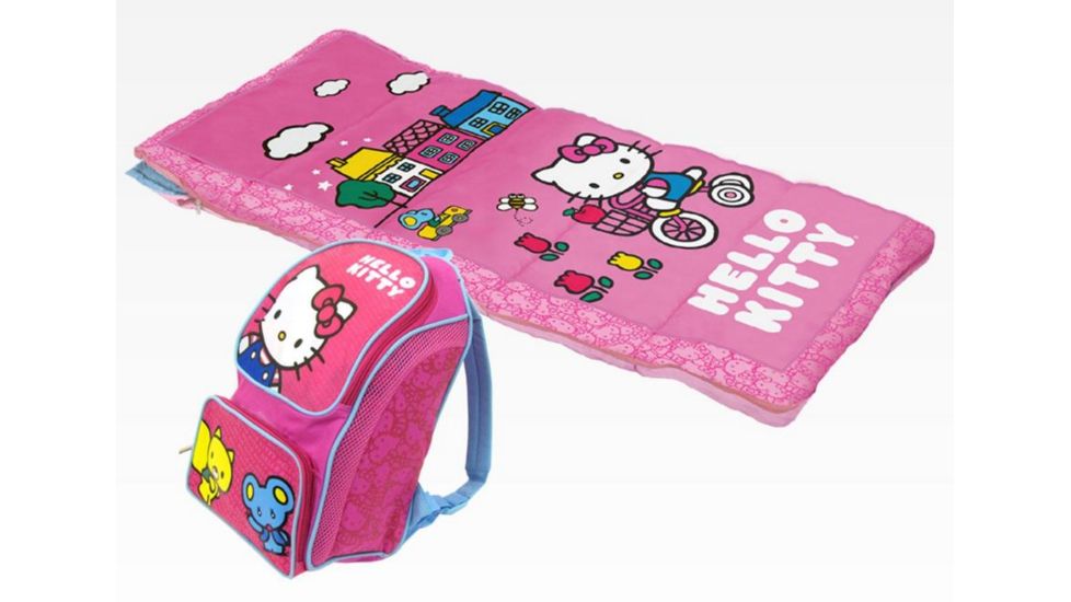 Sanrio Hello Kitty Oxford Backpack with Sleeping Bag, Hello Kitty S-2PCHKT4A