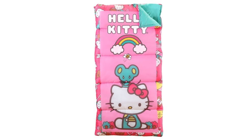 Sanrio Hello Kitty Sleeping Bag, Pink, Light Blue, 28In X 56In, S-2201HKT5A