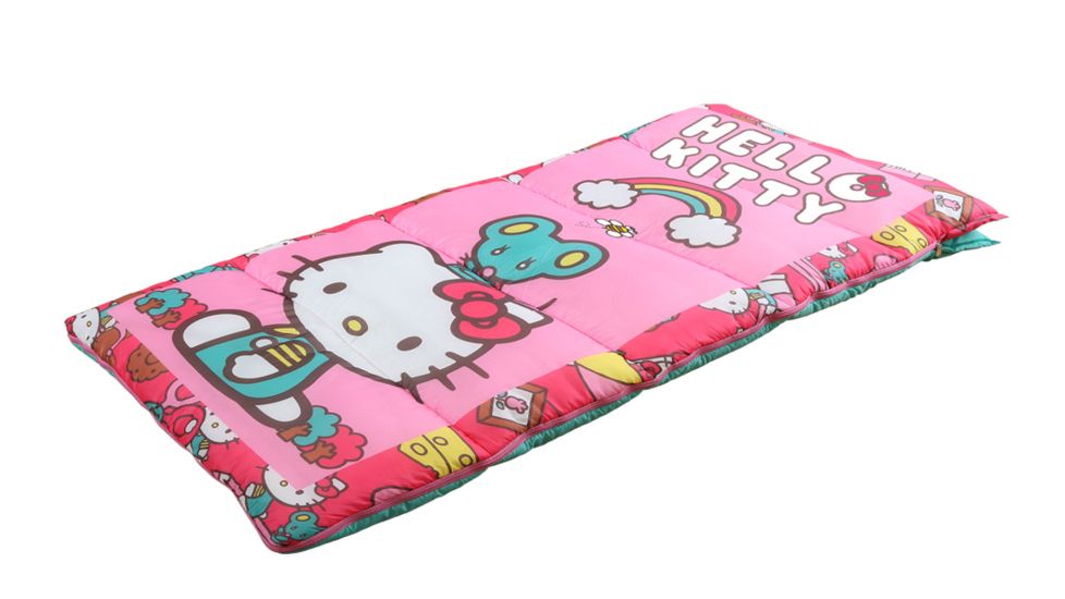 Sanrio Hello Kitty Sleeping Bag, Pink, Light Blue, 28In X 56In, S-2201HKT5A