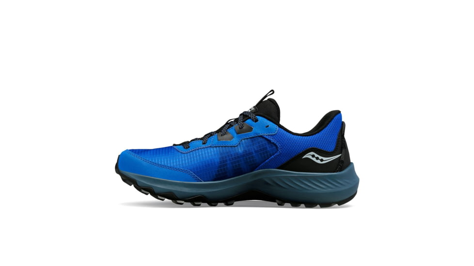 Saucony Aura TR Trail Shoes - Mens, Cobalt/Black, 11, Medium, S20862-105-409-M-11