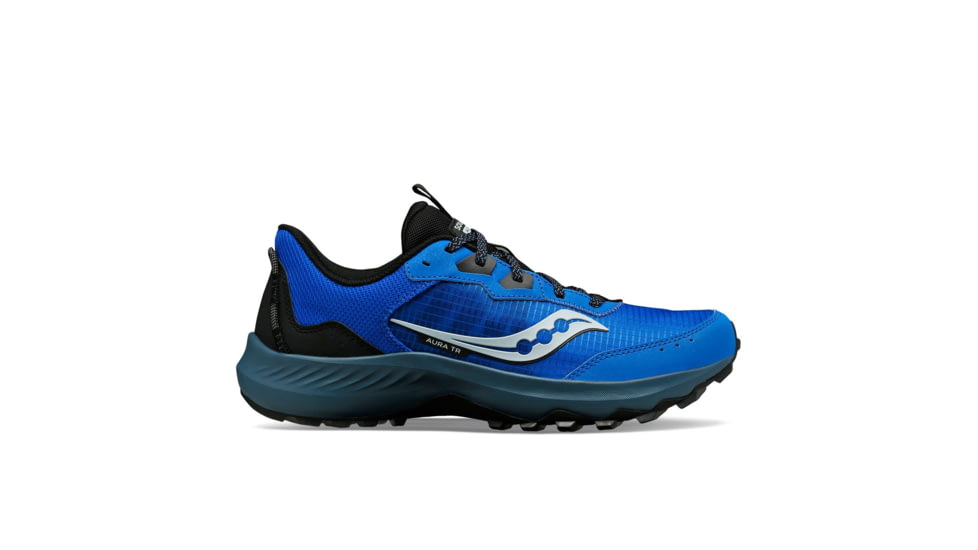 Saucony Aura TR Trail Shoes - Mens, Cobalt/Black, 11, Medium, S20862-105-409-M-11