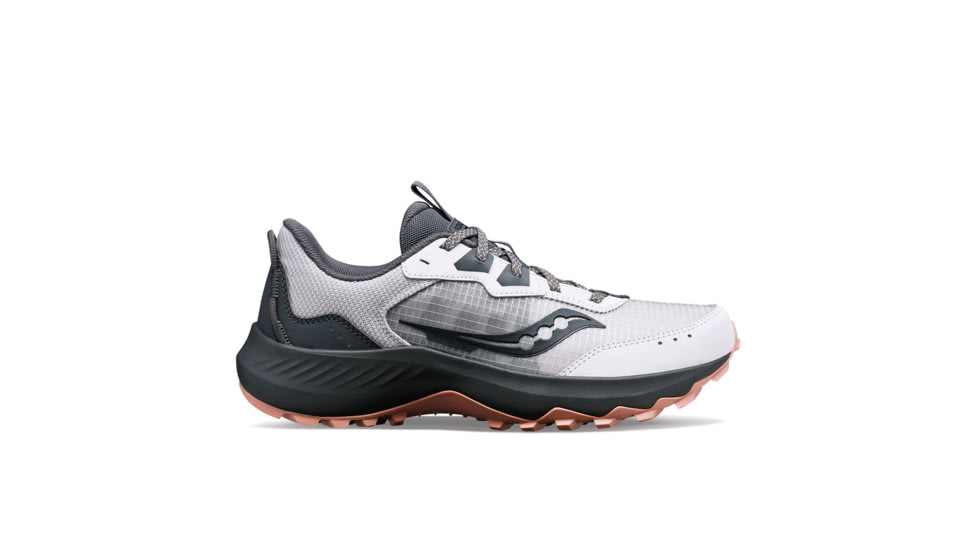 Saucony Aura TR Trail Shoes - Womens, Fog/Lotus, 6.5, Medium, S10862-130-020-M-6.5