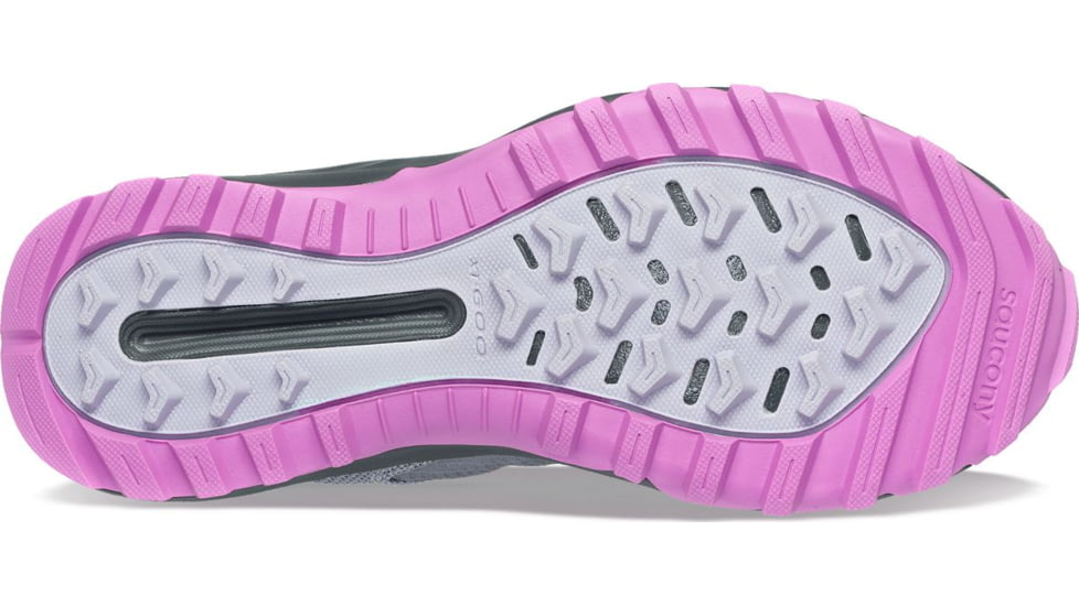 Saucony Aura TR Trail Shoes - Womens, Fossil/Grape, 6, Wide, S10862-12-020-M-6