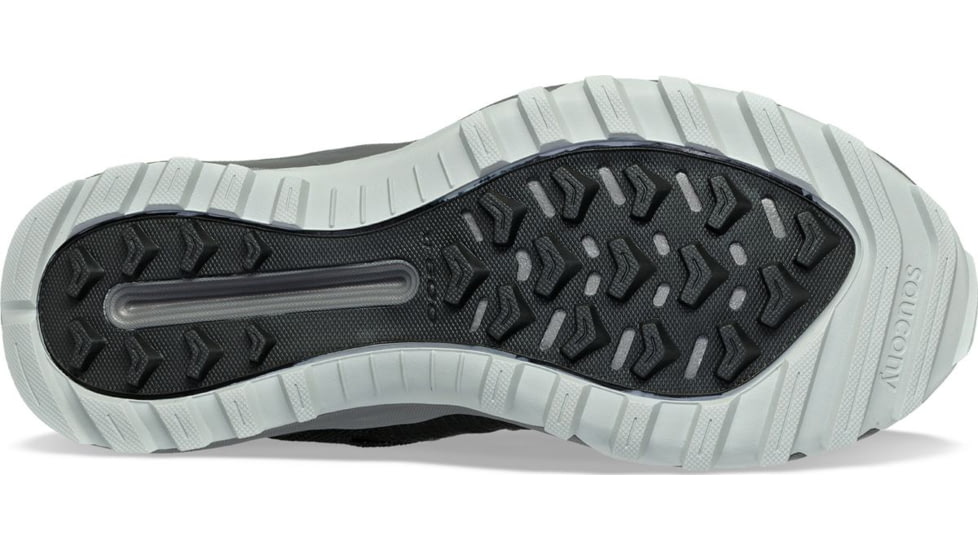 Saucony Aura TR Wide Trail Shoes - Mens, Black/Gravel, 12, Wide, S20863-10-001-W-12