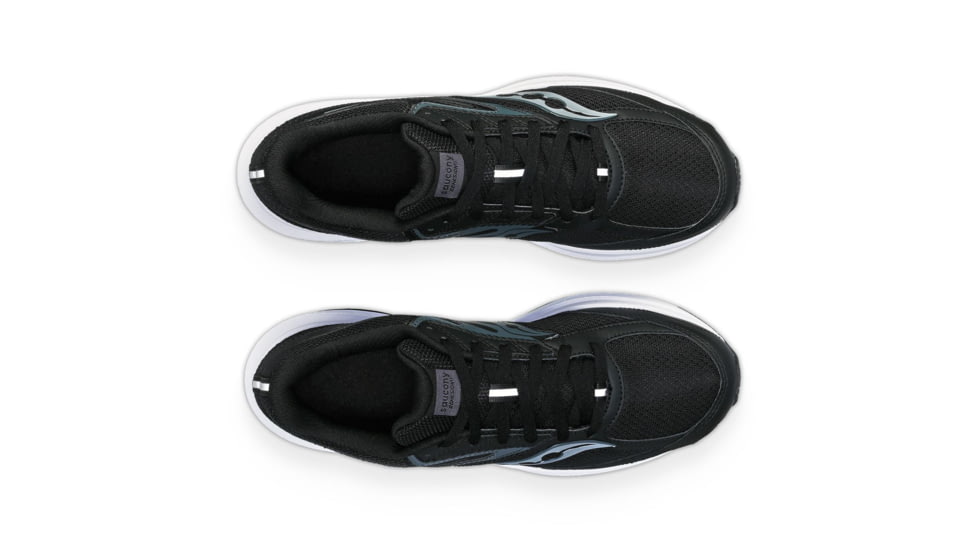 Saucony Cohesion 17 Shoes - Mens, Black/White, 11.5, Wide, S20944-100-001-M-11.5