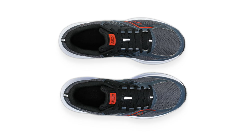 Saucony Cohesion 17 Shoes - Mens, Shadow/Black, 11, Medium, S20943-101-021-M-11