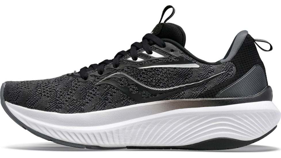Saucony Echelon 9 Shoes - Womens, Black/White, 7, Extra Wide, S10767-10-001-XW-70
