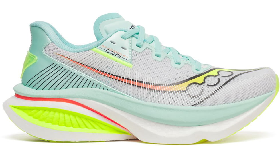 Saucony Endorphin Azura, White/Splash, 8, S11070-124-8