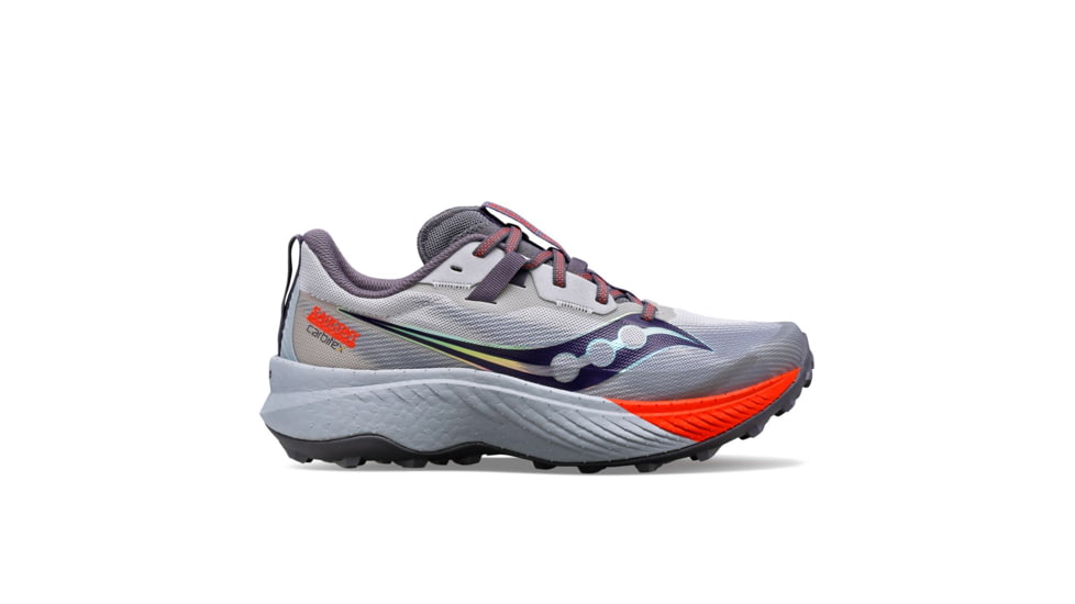 Saucony Endorphin Edge Trail Shoes - Womens, Cloud/Vizired, 12, Medium, S10773-125-020-M-12