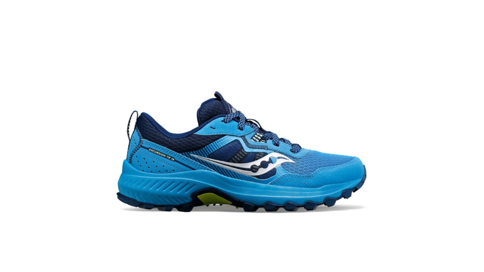 Saucony Excursion TR16 Trail Shoes - Womens, Breeze/Navy, 11.5, Medium, S10744-101-400-M-11.5