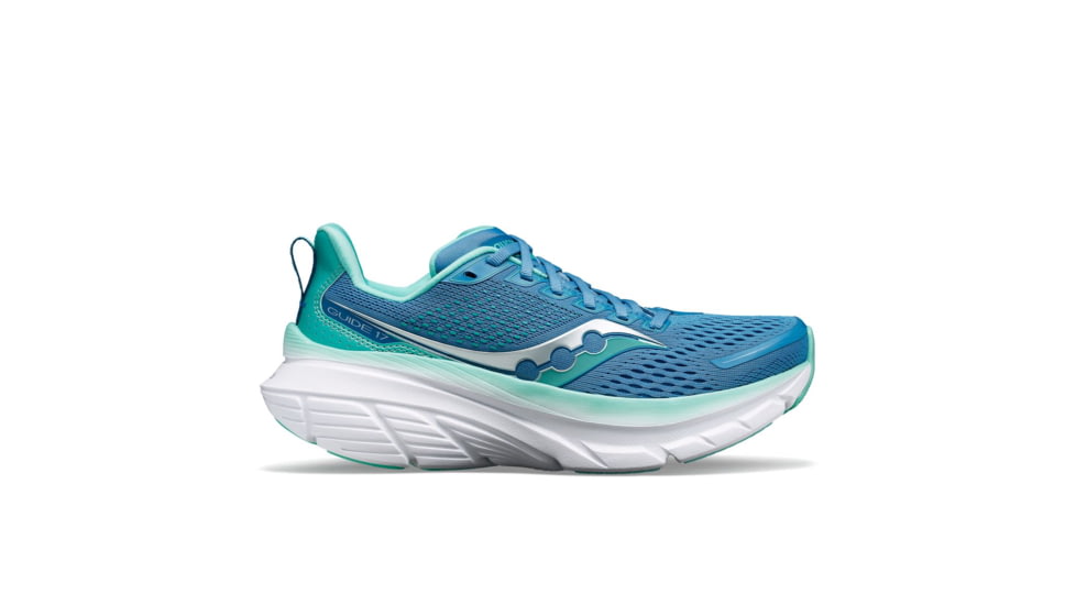 Saucony Guide 17 Shoes - Womens, Breeze/Mint, 8.5, Medium, S10936-115-400-M-8.5