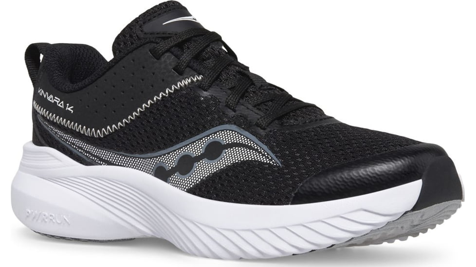 Saucony Kinvara 14 LTT Sneakers - Kids, Black/Grey, 3.5, Medium, SK267272-M-3.5