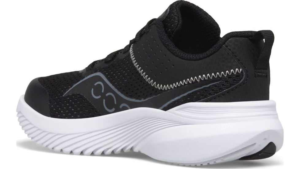Saucony Kinvara 14 LTT Sneakers - Kids, Black/Grey, 3.5, Medium, SK267272-M-3.5