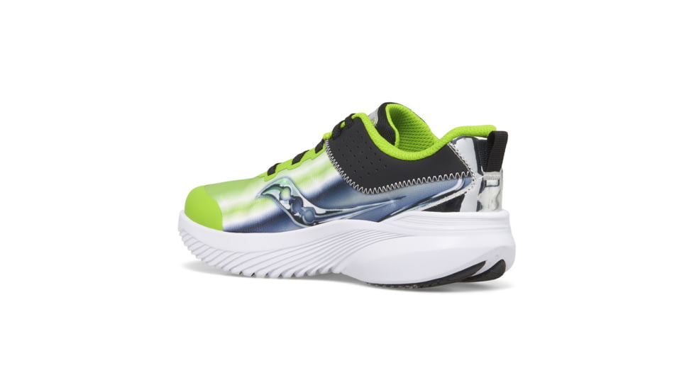 Saucony Kinvara 14 LTT Sneakers - Kids, Green/Chrome, 4, Medium, SK267634-M-4
