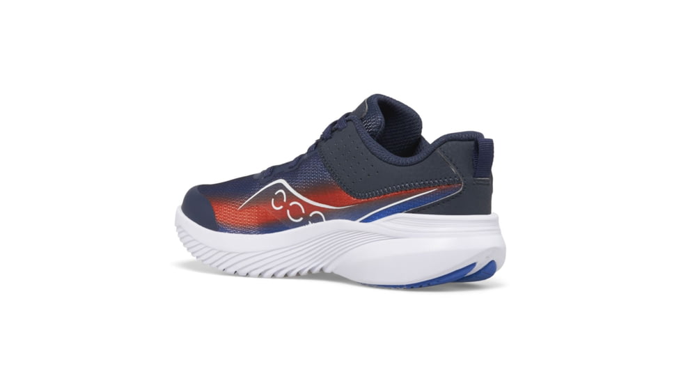 Saucony Kinvara 14 LTT Sneakers - Kids, Navy/Red, 4.5, Wide, SK267461-W-4.5