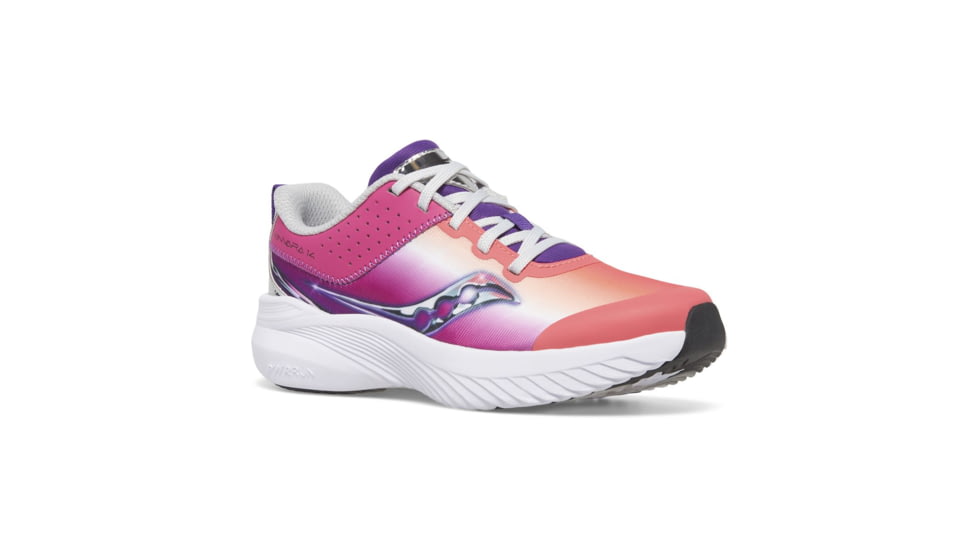 Saucony Kinvara 14 LTT Sneakers - Kids, Pink/Chrome, 12.5, Medium, SK167633-M-12.5