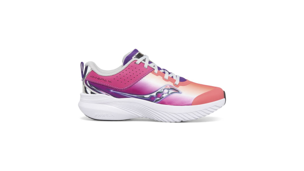 Saucony Kinvara 14 LTT Sneakers - Kids, Pink/Chrome, 12.5, Medium, SK167633-M-12.5