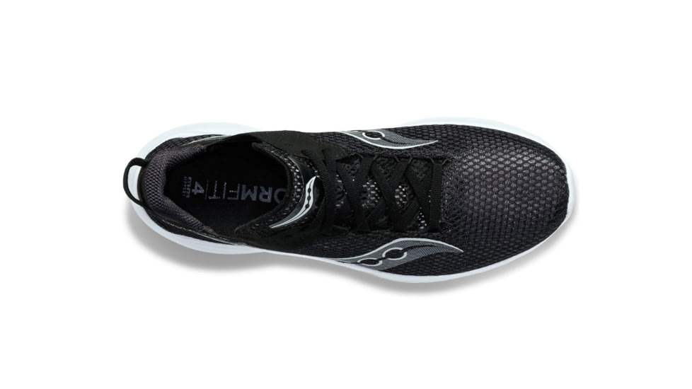 Saucony Kinvara 14 Shoes - Womens, Black/White, 10, Medium, S10823-05-001-M-10