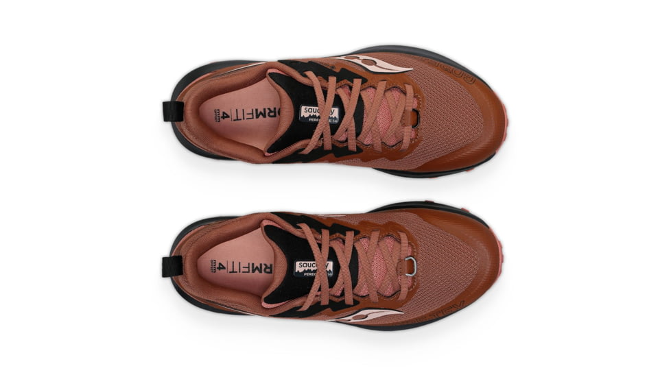 Saucony Peregrine 14 GTX Trail Shoes - Womens, Clove/Black, 9.5, Medium, S10918-120-225-M-9.5