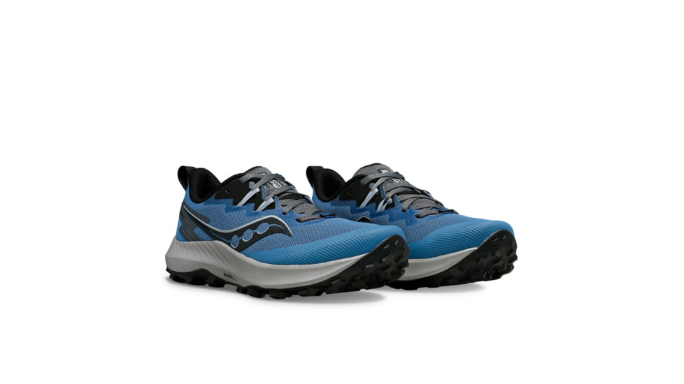 Saucony Peregrine 14 Trail Shoes - Womens, Astro/Carbon, 6, Medium, S10916-101-400-M-6