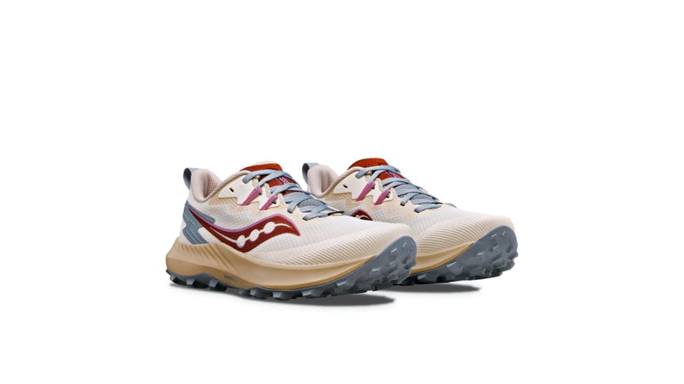 Saucony Peregrine 14 Trail Shoes - Womens, Dew/Orchid, 6, Medium, S10916-105-236-M-6