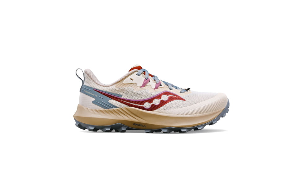 Saucony Peregrine 14 Trail Shoes - Womens, Dew/Orchid, 6, Medium, S10916-105-236-M-6