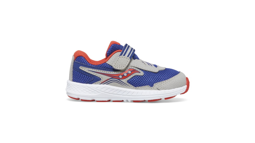 Saucony Ride 10 JR Sneakers - Kids, Navy/Red, 11, Wide, SL267484-W-11