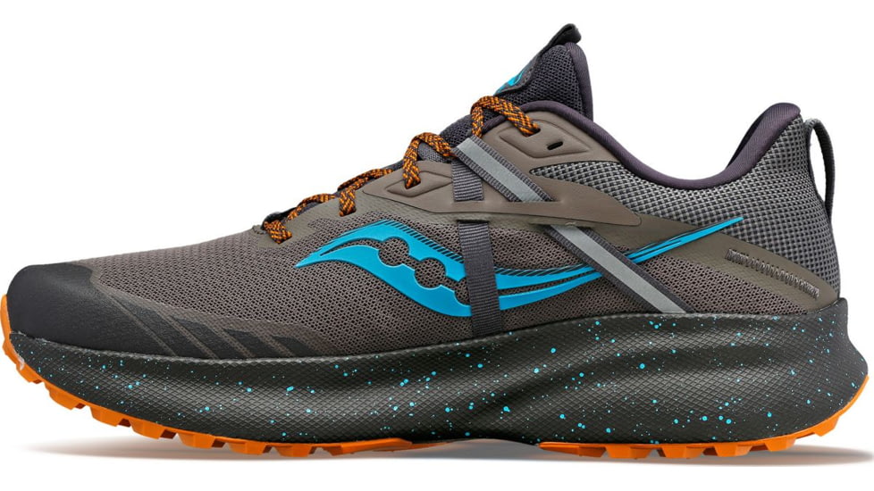 Saucony Ride 15 TR Trail Shoes - Mens, Pewter/Agave, 10, Medium, S20775-25-074-M-10